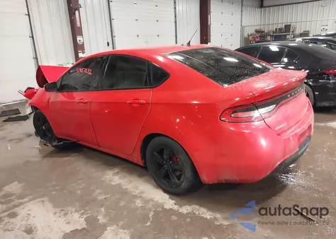 2016 Dodge Dart Sxt z USA, uszkodzony, nr VIN 1C3CDFBB0GD766997